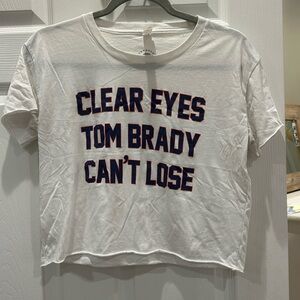 3/$20 Barstool Tom Brady cropped tee